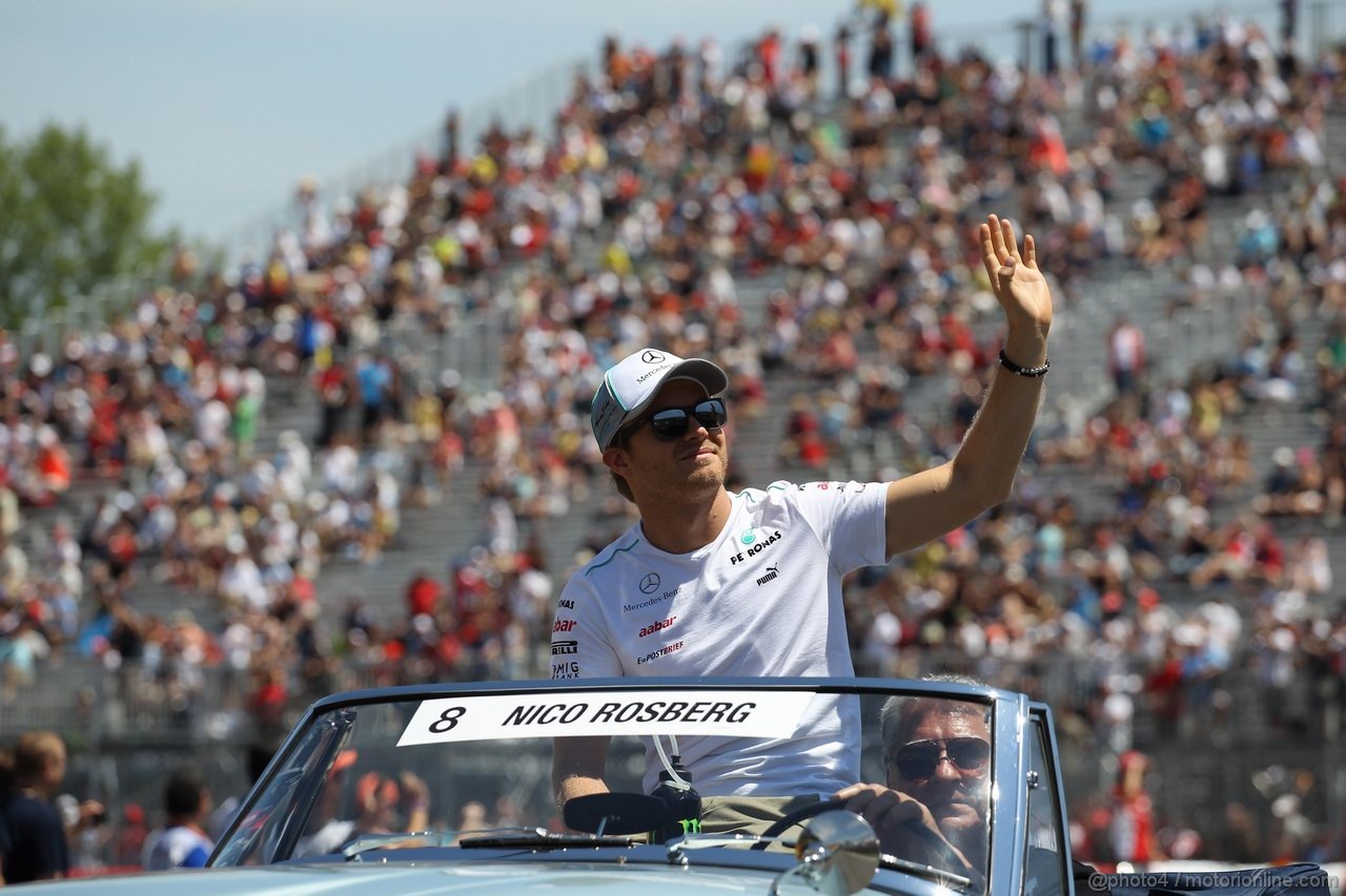 GP CANADA, 10.06.2012- Nico Rosberg (GER) Mercedes AMG F1 W03 