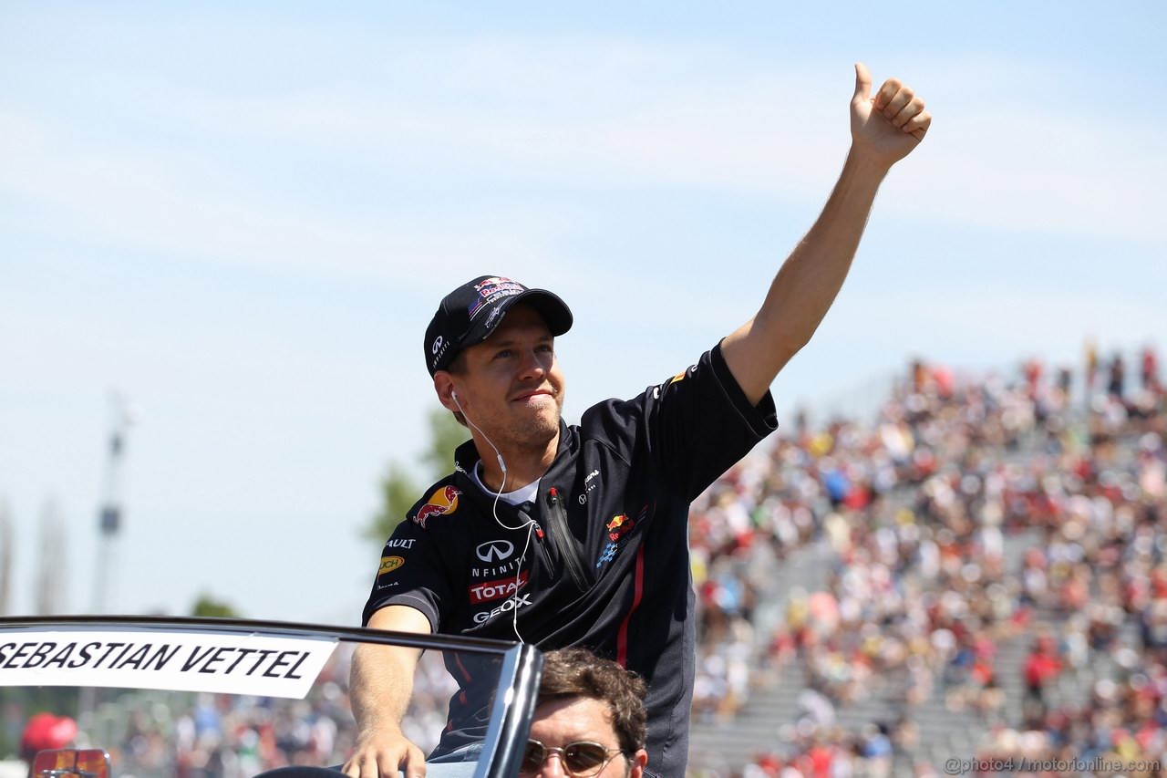 GP CANADA, 10.06.2012- Sebastian Vettel (GER) Red Bull Racing RB8 