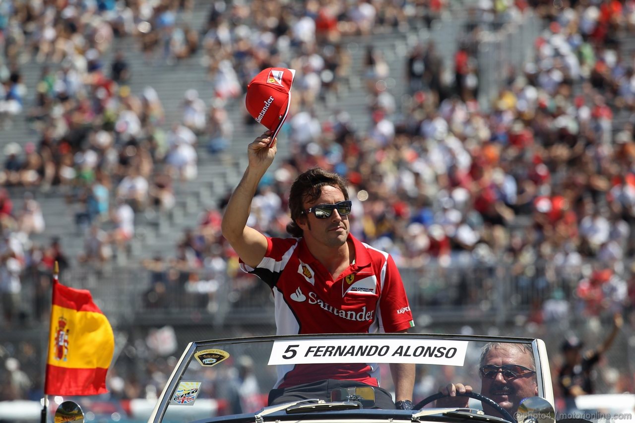 GP CANADA, 10.06.2012- Fernando Alonso (ESP) Ferrari F2012 