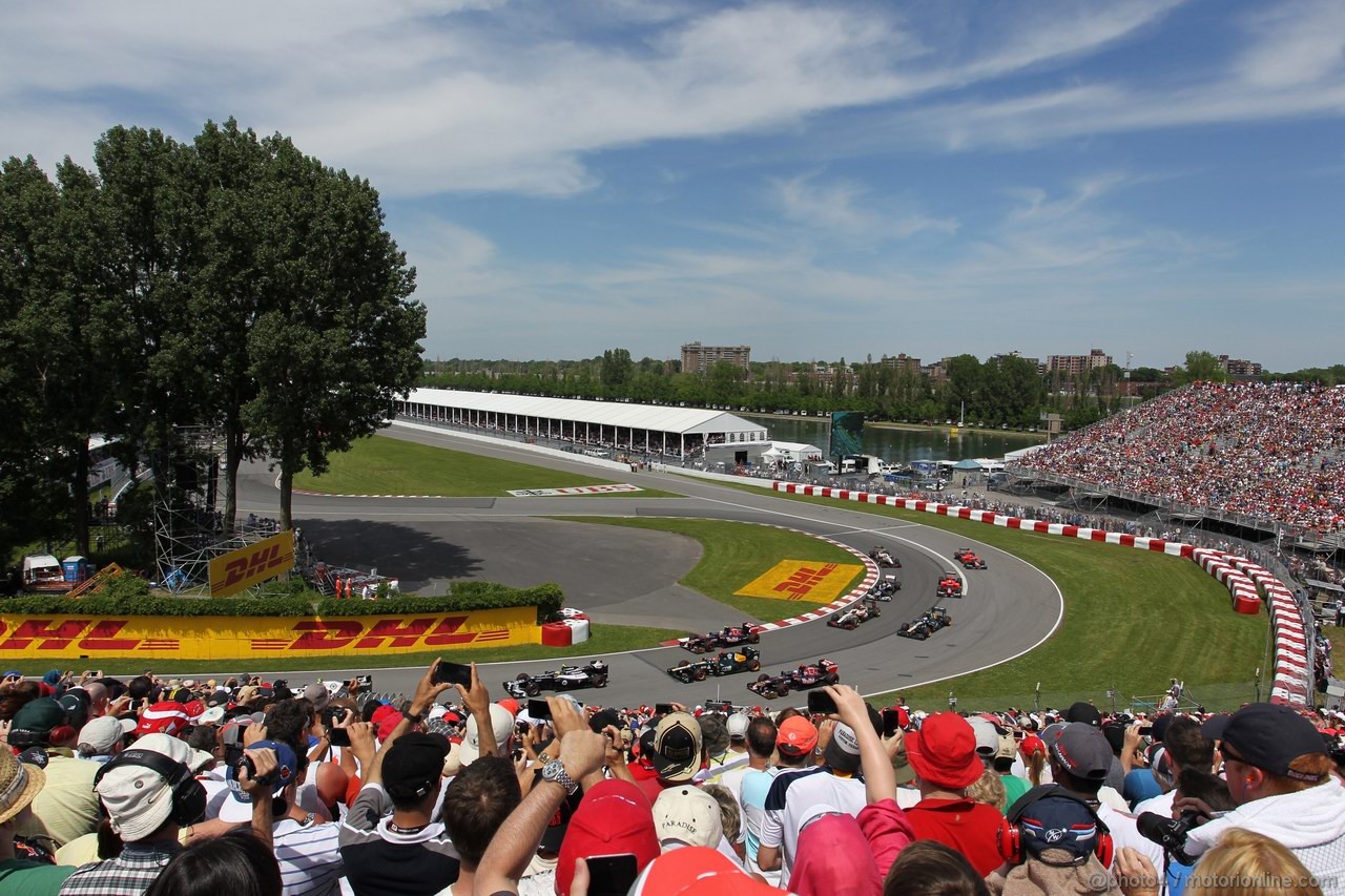 GP CANADA, 10.06.2012- Gara, Bruno Senna (BRA) Williams F1 Team FW34 