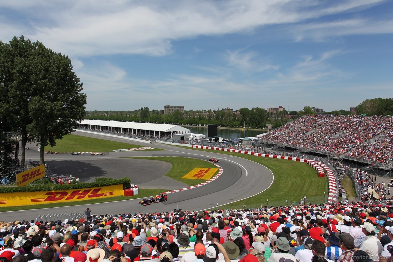 GP CANADA, 10.06.2012- Gara, Mark Webber (AUS) Red Bull Racing RB8