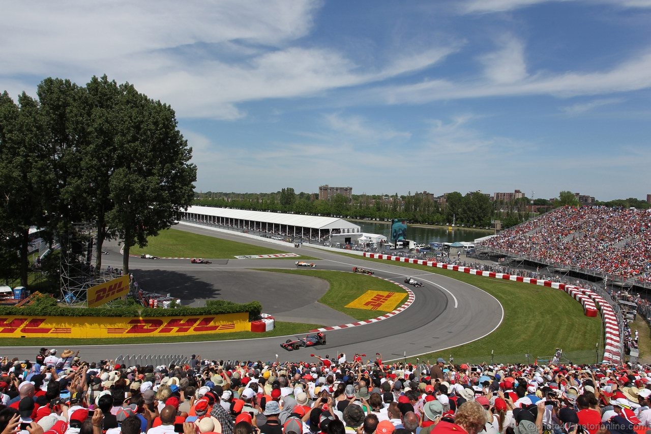 GP CANADA, 10.06.2012- Gara, Jenson Button (GBR) McLaren Mercedes MP4-27 