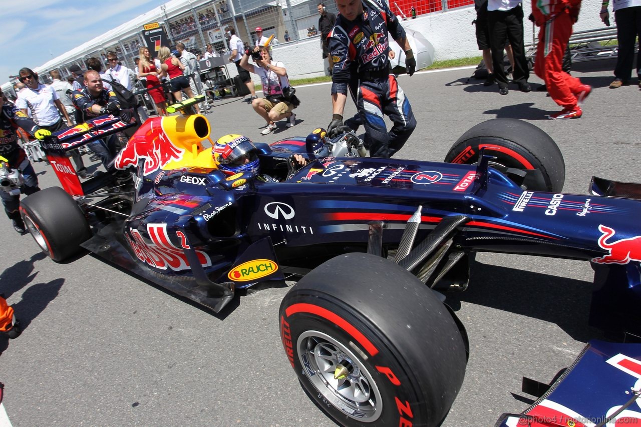 GP CANADA, 10.06.2012- Gara, Mark Webber (AUS) Red Bull Racing RB8