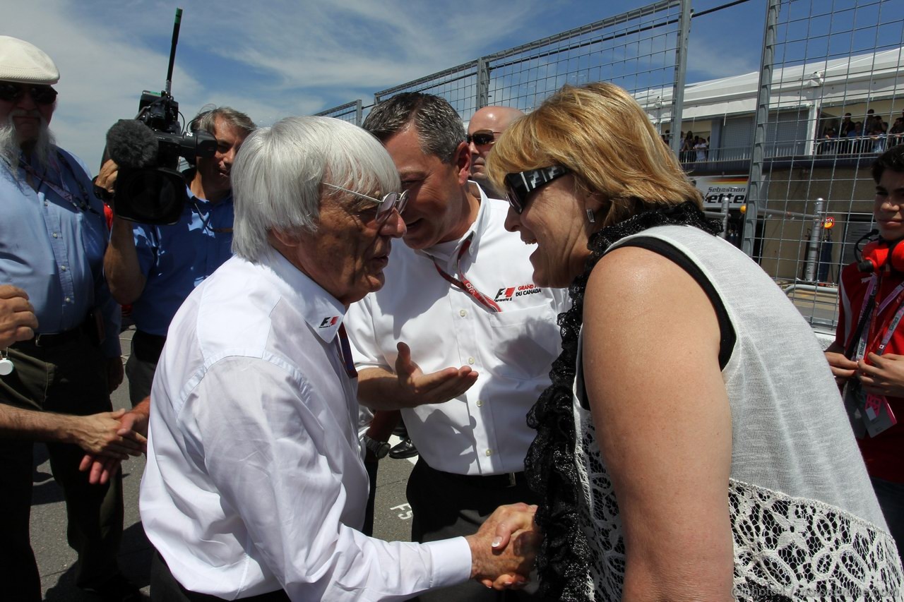 GP CANADA, 10.06.2012- Gara, Bernie Ecclestone (GBR), President e CEO of Formula One Management  