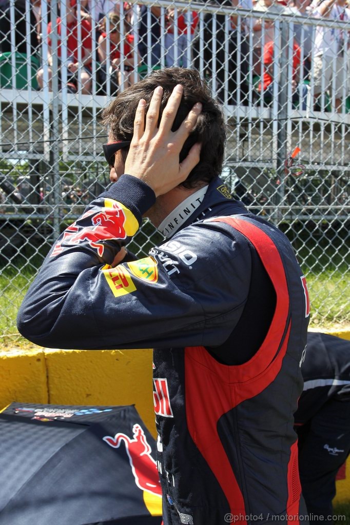 GP CANADA, 10.06.2012- Gara, Mark Webber (AUS) Red Bull Racing RB8