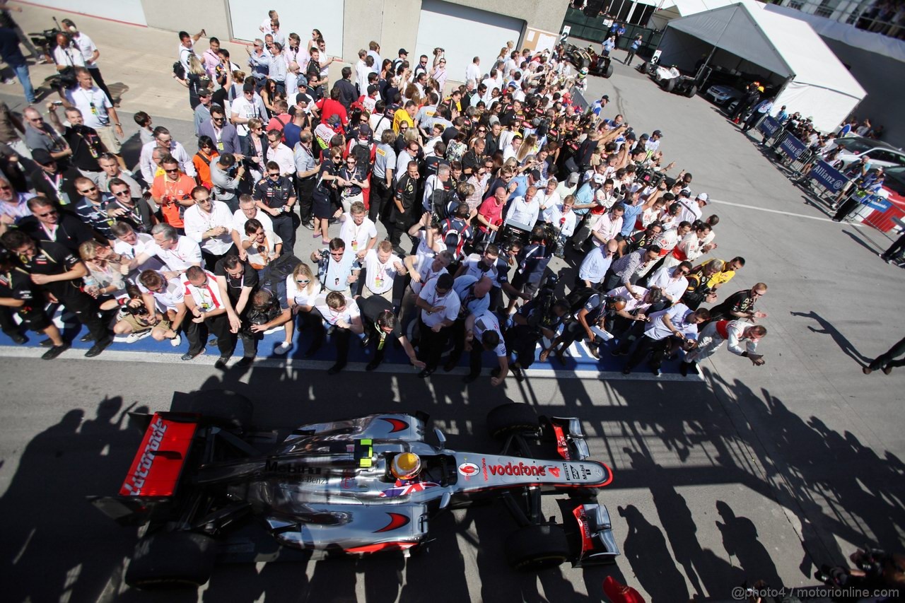 GP CANADA, 10.06.2012- Gara, 1st position Lewis Hamilton (GBR) McLaren Mercedes MP4-27