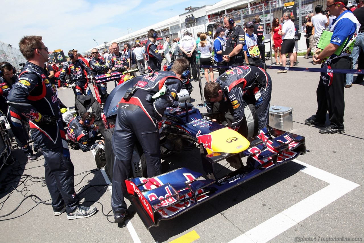 GP CANADA, 10.06.2012- Gara, Mark Webber (AUS) Red Bull Racing RB8 