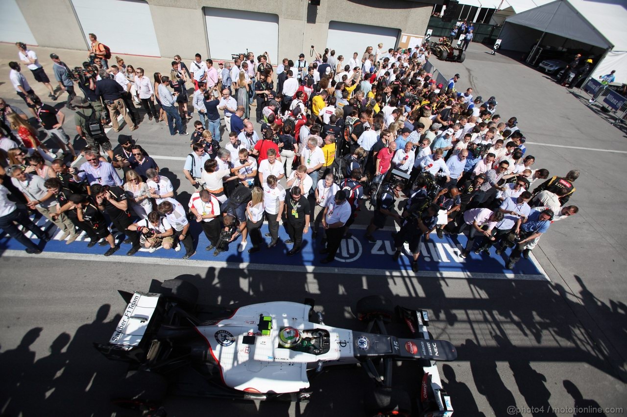 GP CANADA, 10.06.2012- Gara, 3° Sergio Pérez (MEX) Sauber F1 Team C31 