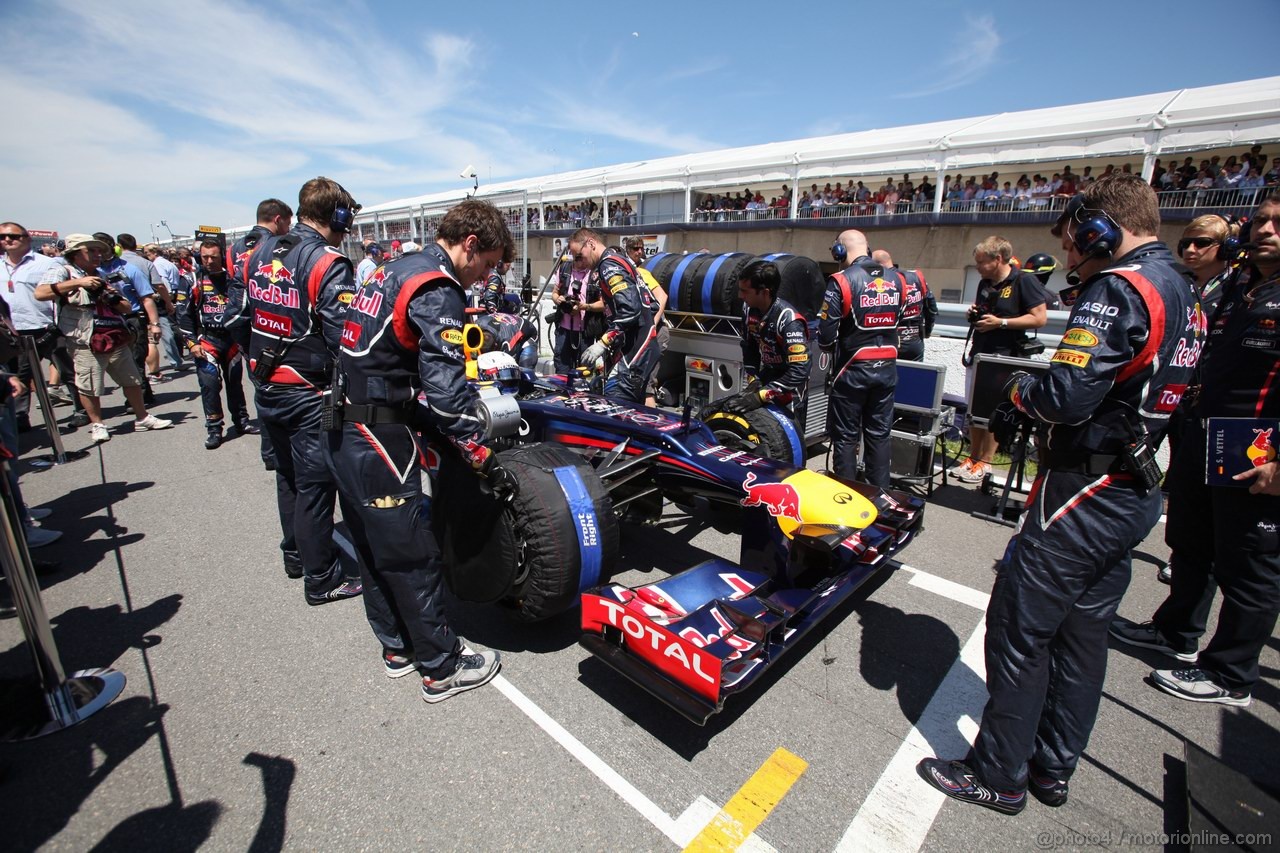 GP CANADA, 10.06.2012- Gara, Sebastian Vettel (GER) Red Bull Racing RB8 