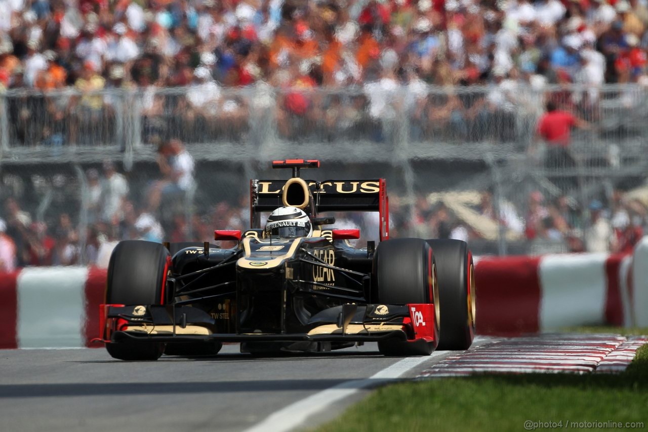 GP CANADA, 10.06.2012- Gara, Kimi Raikkonen (FIN) Lotus F1 Team E20 