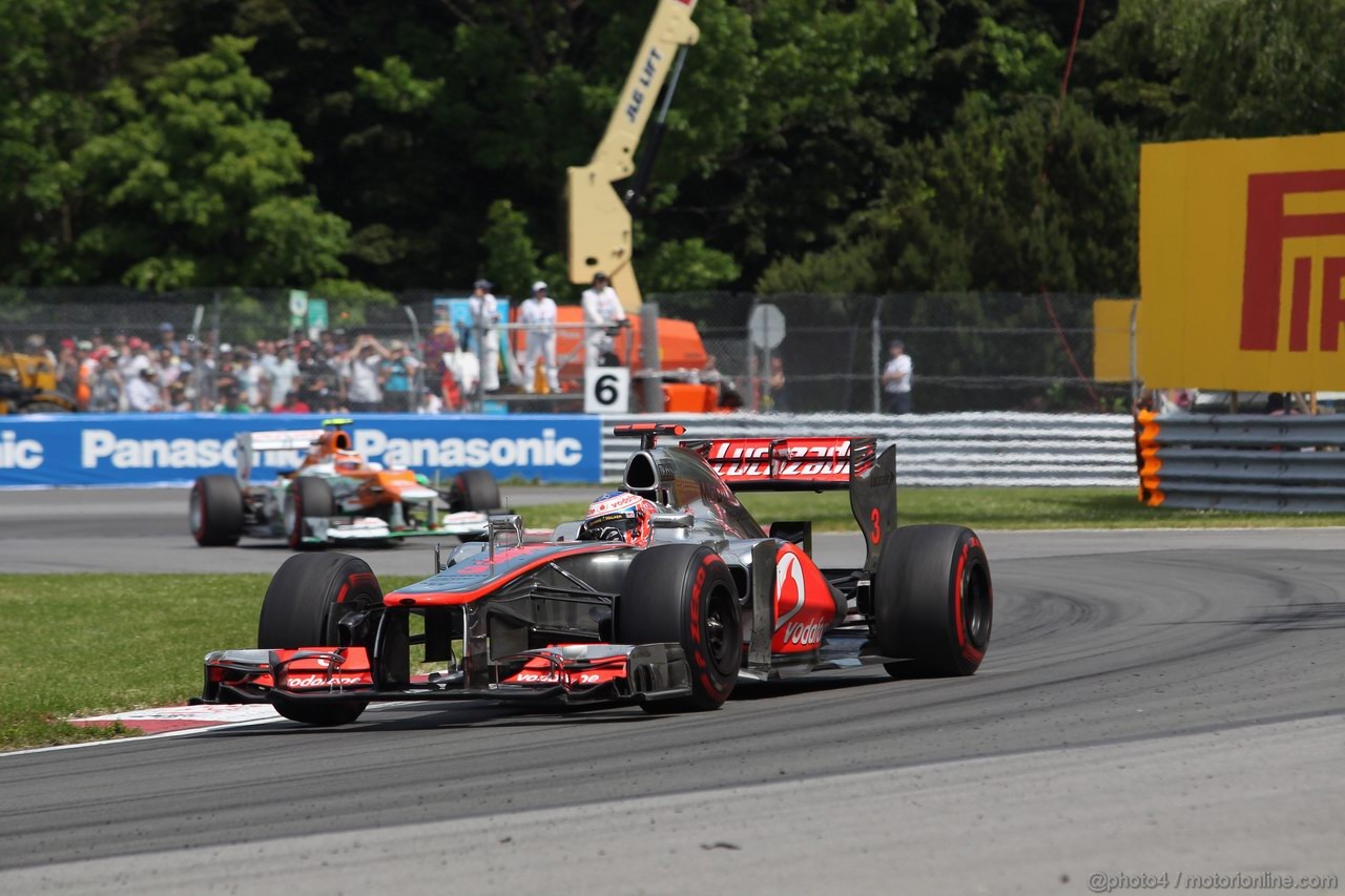 GP CANADA, 10.06.2012- Gara, Jenson Button (GBR) McLaren Mercedes MP4-27 