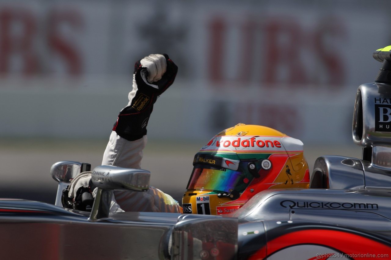 GP CANADA, 10.06.2012- Gara, Lewis Hamilton (GBR) McLaren Mercedes MP4-27 vincitore