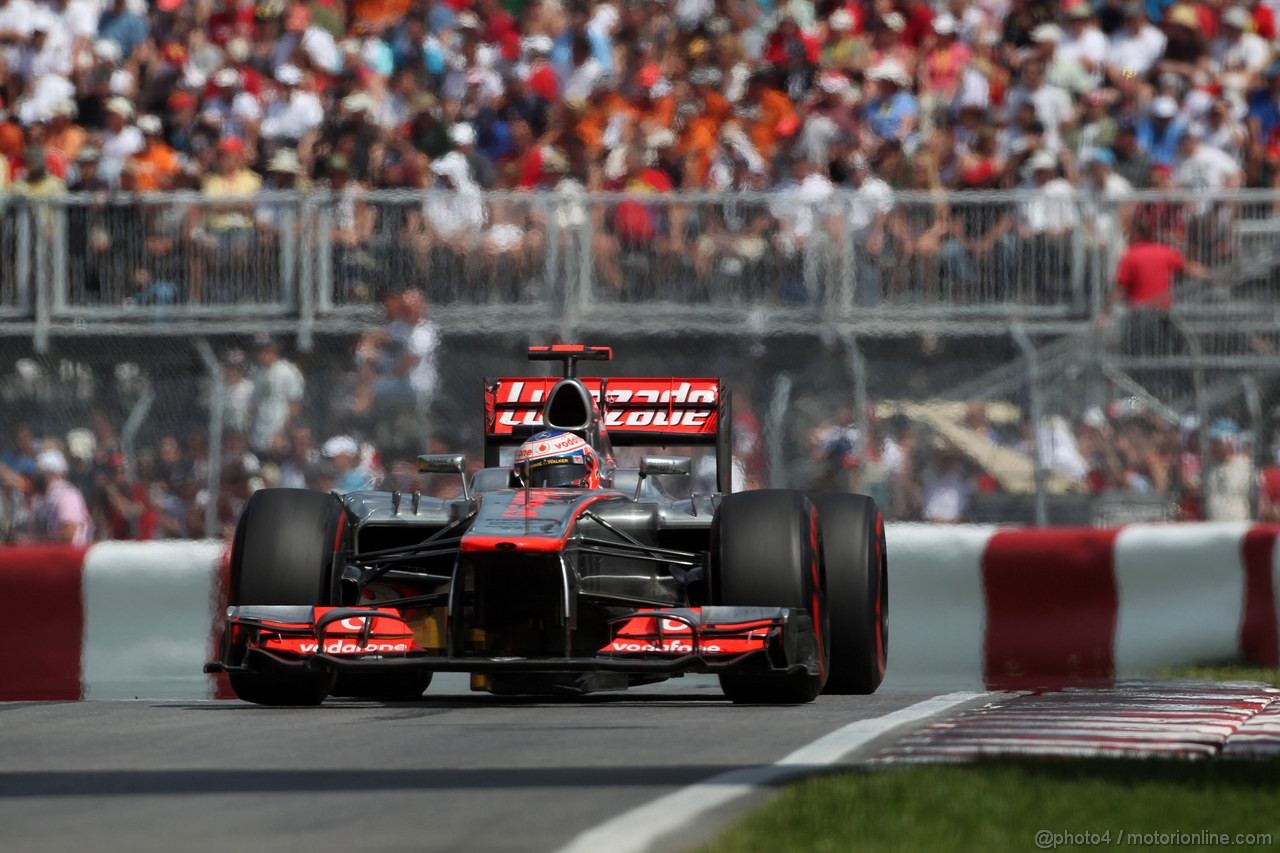 GP CANADA, 10.06.2012- Gara, Jenson Button (GBR) McLaren Mercedes MP4-27 