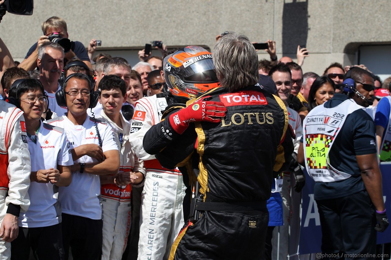 GP CANADA, 10.06.2012- Gara, secondo Romain Grosjean (FRA) Lotus F1 Team E20