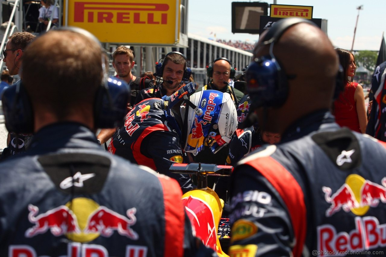 GP CANADA, 10.06.2012- Gara, Sebastian Vettel (GER) Red Bull Racing RB8 