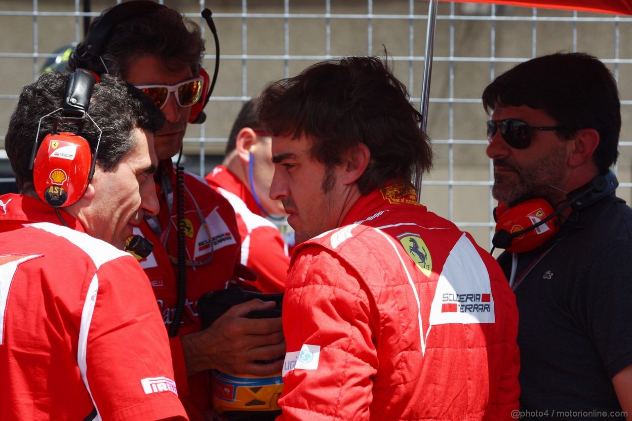 GP CANADA, 10.06.2012- Gara, Fernando Alonso (ESP) Ferrari F2012 