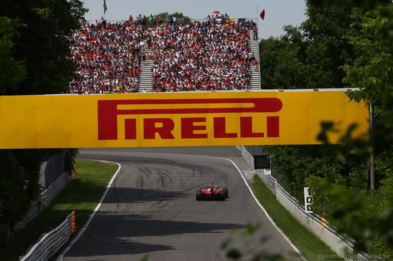 GP CANADA, 10.06.2012- Gara, Felipe Massa (BRA) Ferrari F2012 