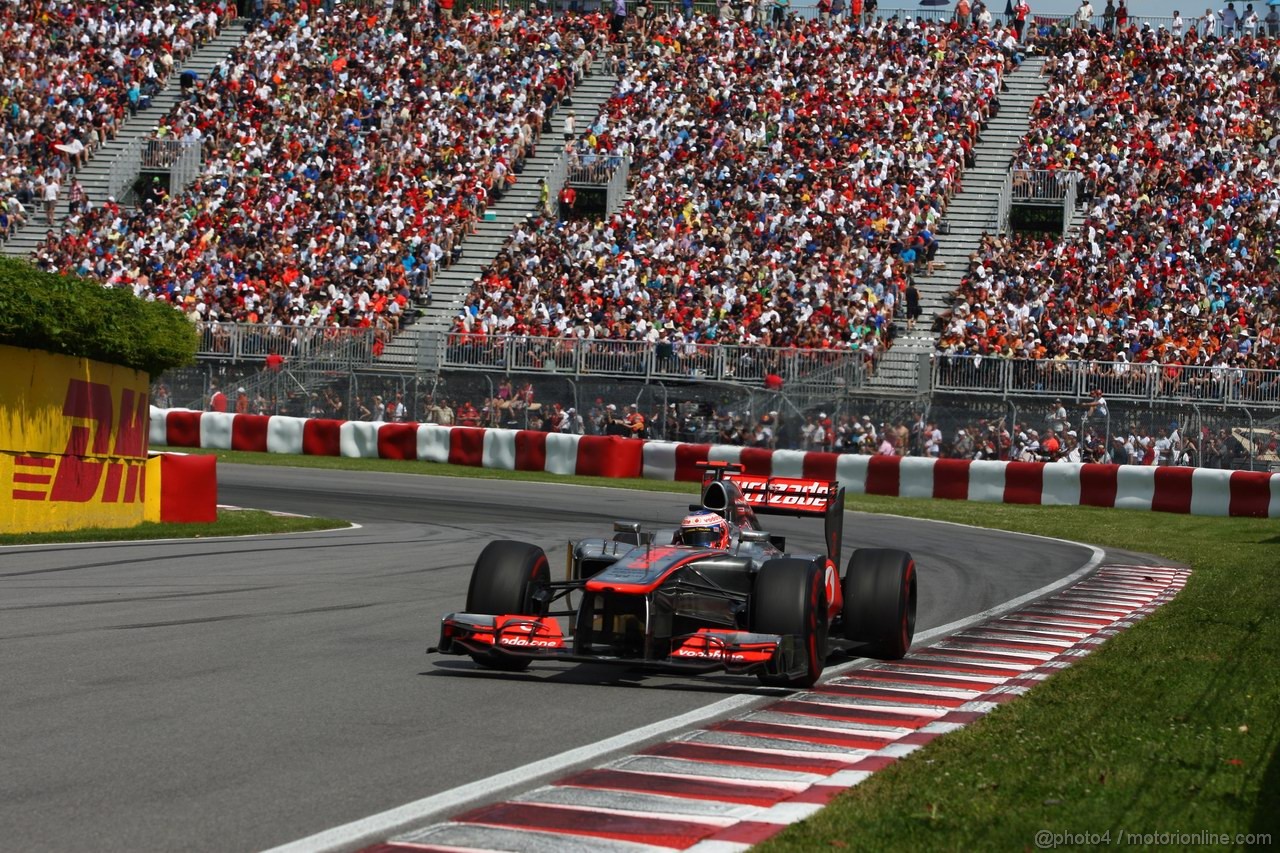 GP CANADA, 10.06.2012- Gara, Jenson Button (GBR) McLaren Mercedes MP4-27 