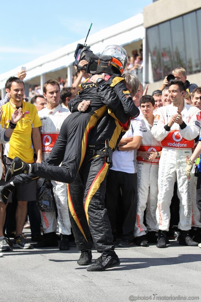 GP CANADA, 10.06.2012- Gara, secondo Romain Grosjean (FRA) Lotus F1 Team E20 