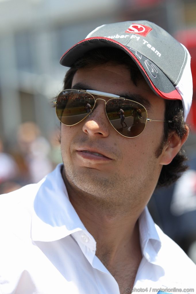 GP CANADA, 10.06.2012- Sergio Pérez (MEX) Sauber F1 Team C31 