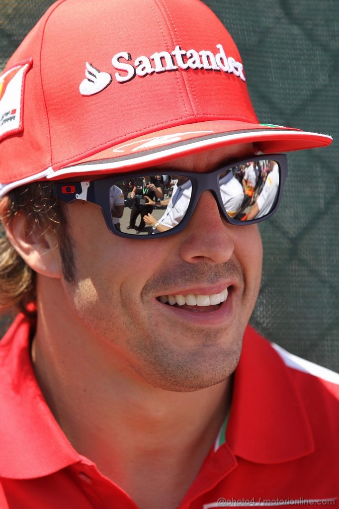 GP CANADA, 10.06.2012- Gara, Fernando Alonso (ESP) Ferrari F2012 