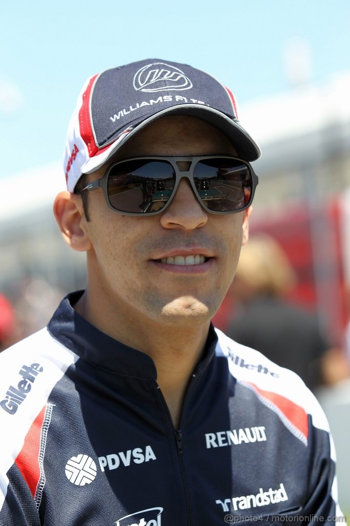 GP CANADA, 10.06.2012- Pastor Maldonado (VEN) Williams F1 Team FW34 