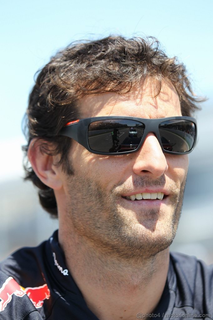 GP CANADA, 10.06.2012- Mark Webber (AUS) Red Bull Racing RB8 