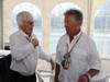 GP CANADA, 10.06.2012- Bernie Ecclestone (GBR), President e CEO of Formula One Management  e Mario Andretti (USA) 