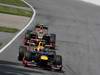 GP CANADA, 10.06.2012- Gara, Mark Webber (AUS) Red Bull Racing RB8 davanti a Romain Grosjean (FRA) Lotus F1 Team E20 