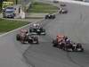 GP CANADA, 10.06.2012- Gara, Jean-Eric Vergne (FRA) Scuderia Toro Rosso STR7 e Daniel Ricciardo (AUS) Scuderia Toro Rosso STR7 