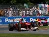 GP CANADA, 10.06.2012- Gara, Fernando Alonso (ESP) Ferrari F2012 davanti a Sebastian Vettel (GER) Red Bull Racing RB8