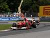 GP CANADA, 10.06.2012- Gara, Fernando Alonso (ESP) Ferrari F2012 davanti a Sebastian Vettel (GER) Red Bull Racing RB8