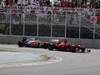 GP CANADA, 10.06.2012- Gara, Lewis Hamilton (GBR) McLaren Mercedes MP4-27 e Fernando Alonso (ESP) Ferrari F2012 