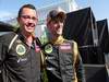 GP CANADA, 10.06.2012- Race, Celebrations, Eric Boullier (FRA), Team Manager, Lotus F1 Team and second Romain Grosjean (FRA) Lotus F1 Team E20