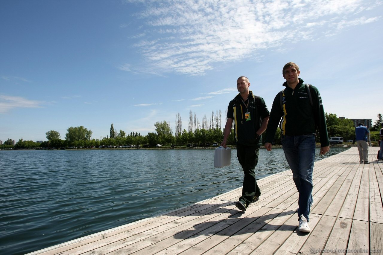 GP CANADA, 07.06.2012- Vitaly Petrov (RUS) Caterham F1 Team CT01 