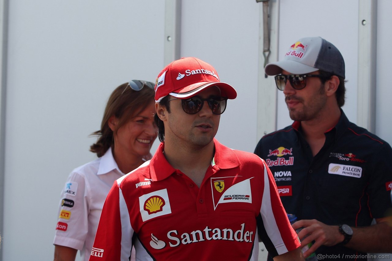 GP CANADA, 07.06.2012- Conferenza Stampa, Felipe Massa (BRA) Ferrari F2012
