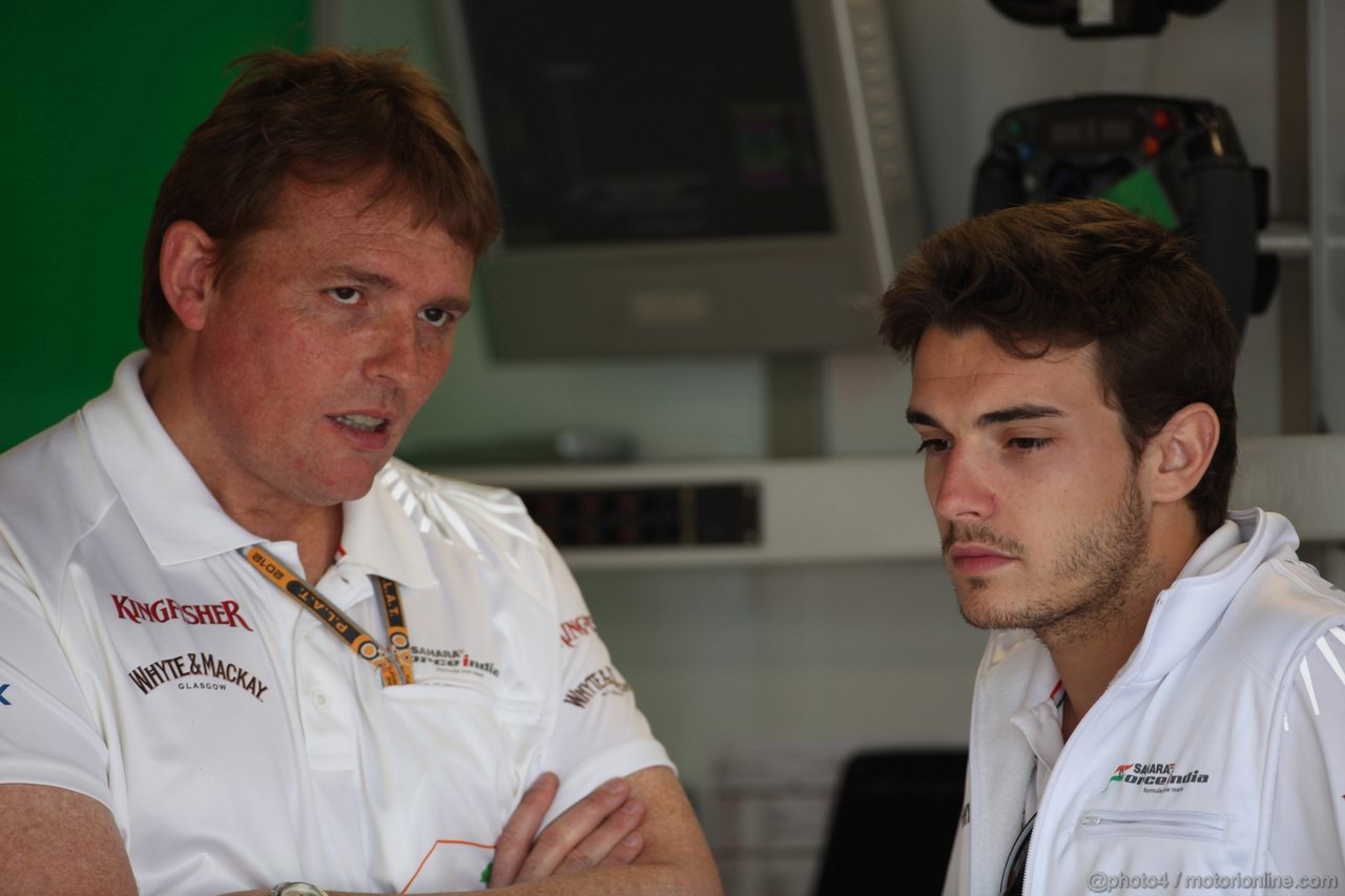 GP CANADA, 07.06.2012- Jules Bianchi (FRA), Test Driver, Sahara Force India Formula One Team VJM05 