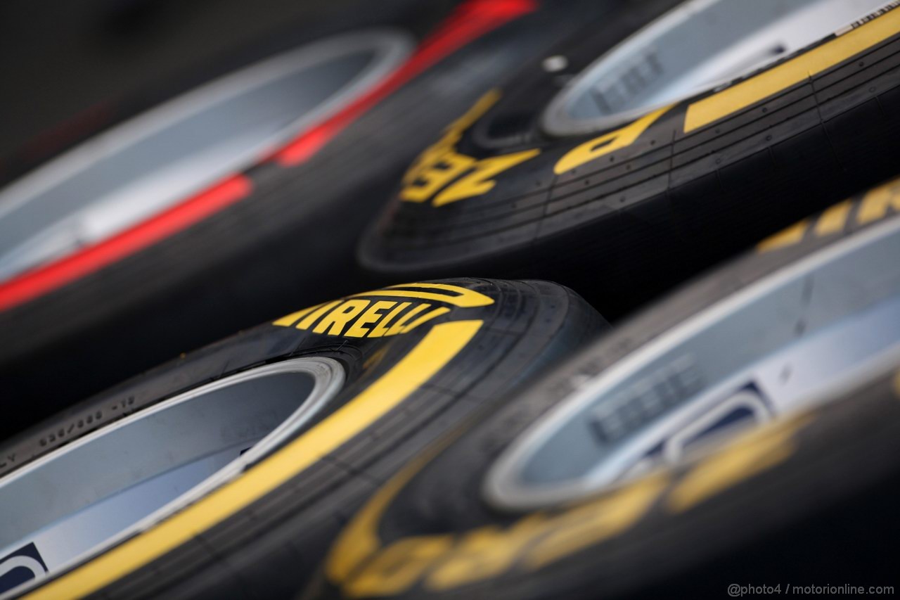 GP CANADA, 07.06.2012- Pirelli Tyres 