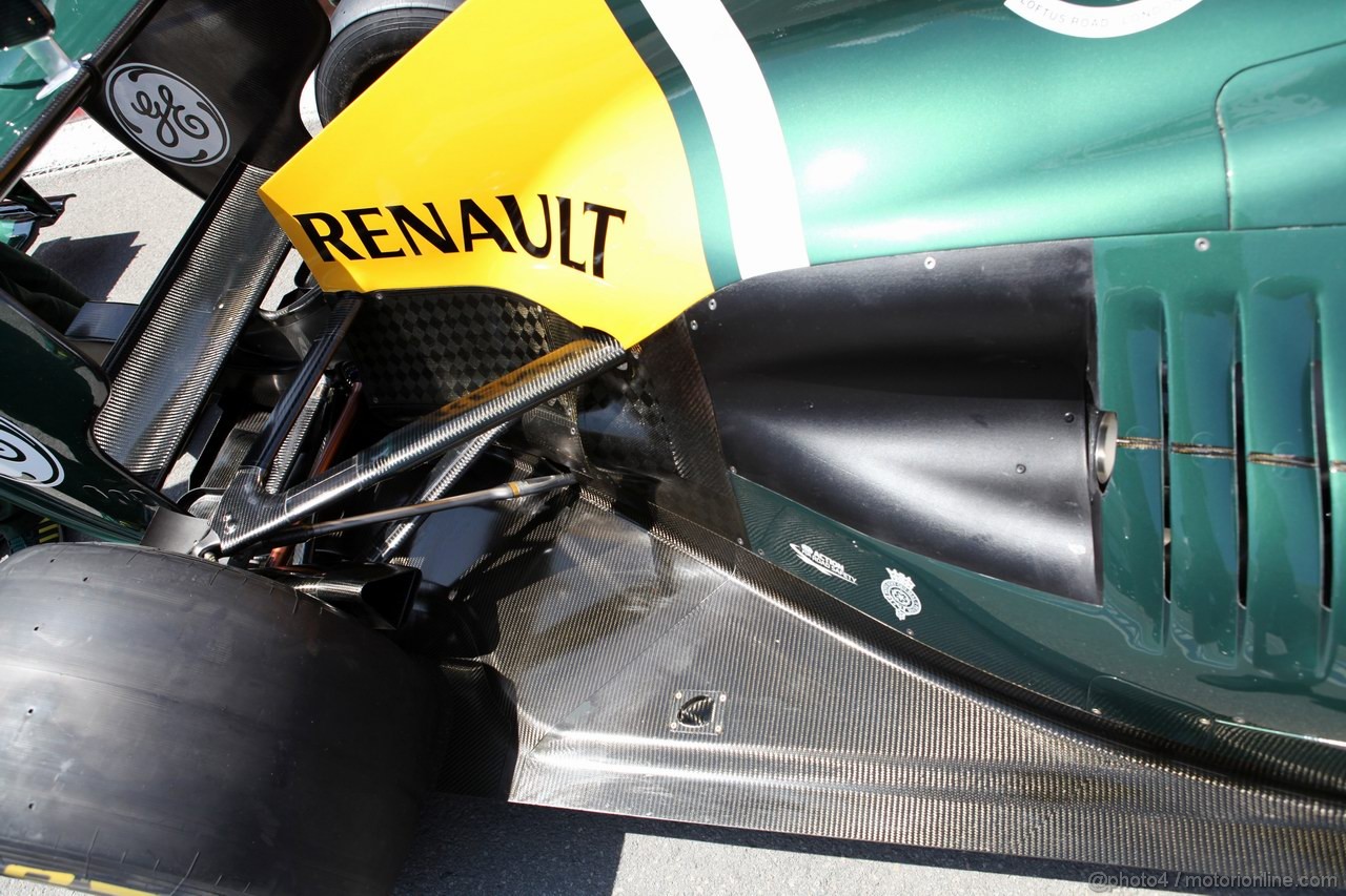 GP CANADA, 07.06.2012- Caterham F1 Team CT01 