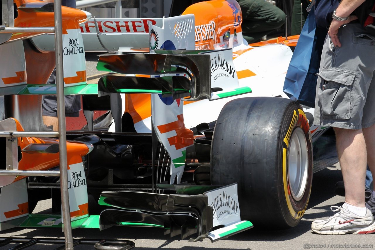 GP CANADA, 07.06.2012- Sahara Force India F1 Team VJM05