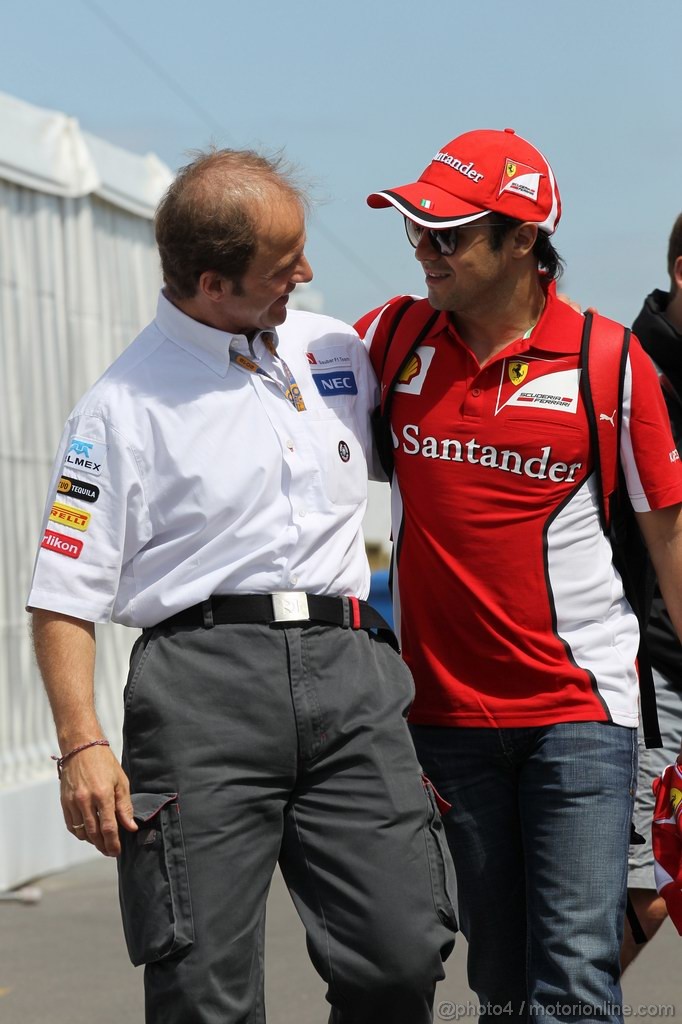 GP CANADA, 07.06.2012- Felipe Massa (BRA) Ferrari F2012 
