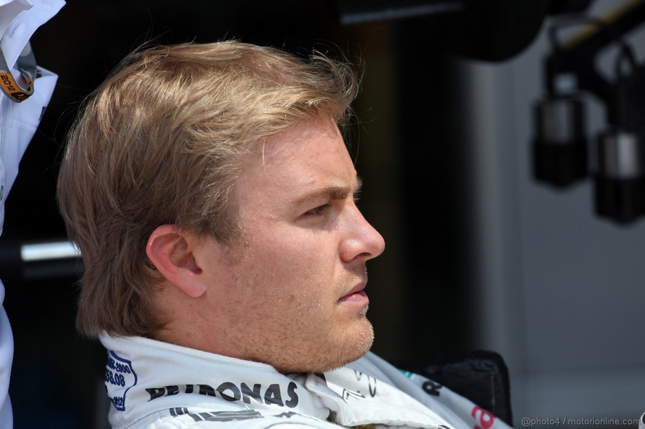 GP CANADA, 07.06.2012- Nico Rosberg (GER) Mercedes AMG F1 W03 