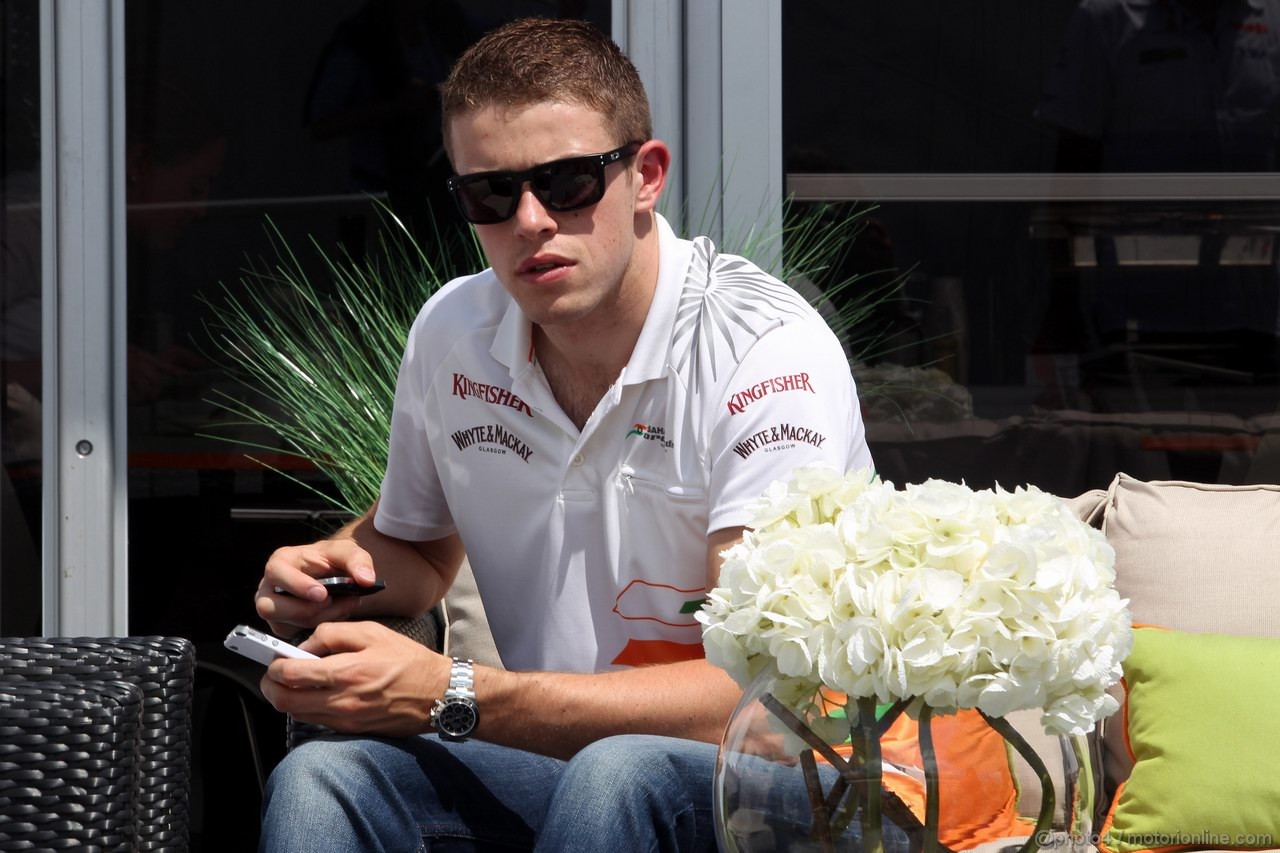 GP CANADA, 07.06.2012- Paul di Resta (GBR) Sahara Force India F1 Team VJM05