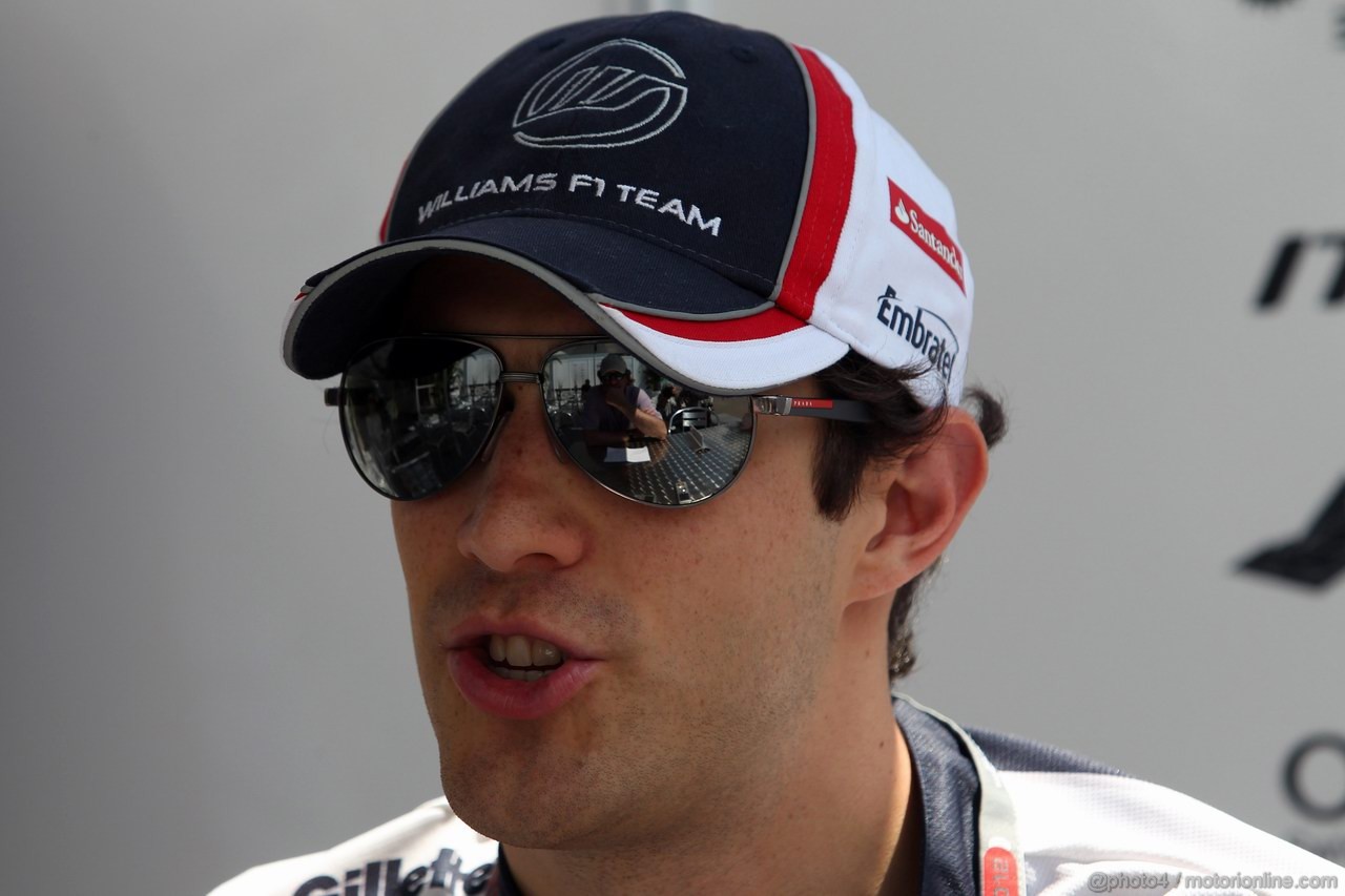 GP CANADA, 07.06.2012- Bruno Senna (BRA) Williams F1 Team FW34 