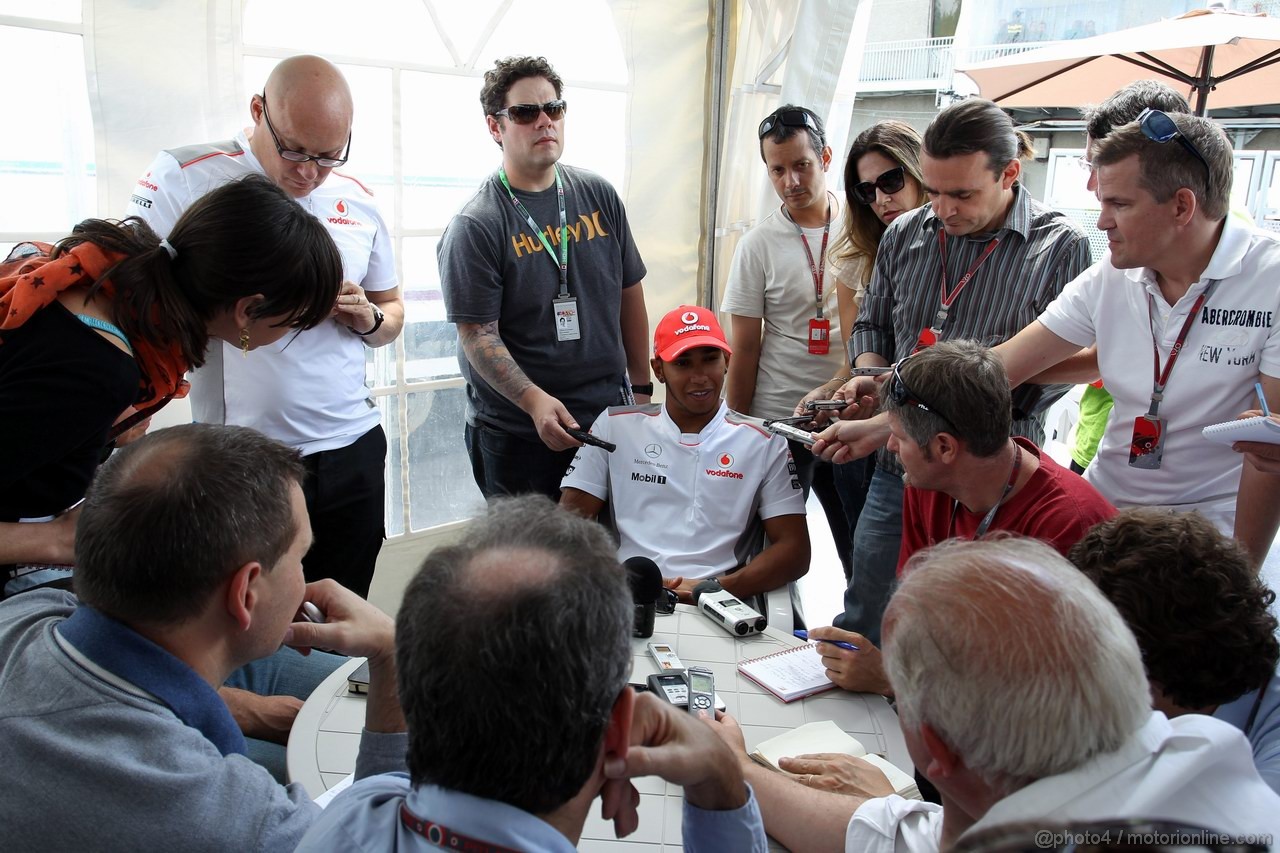 GP CANADA, 07.06.2012- Lewis Hamilton (GBR) McLaren Mercedes MP4-27