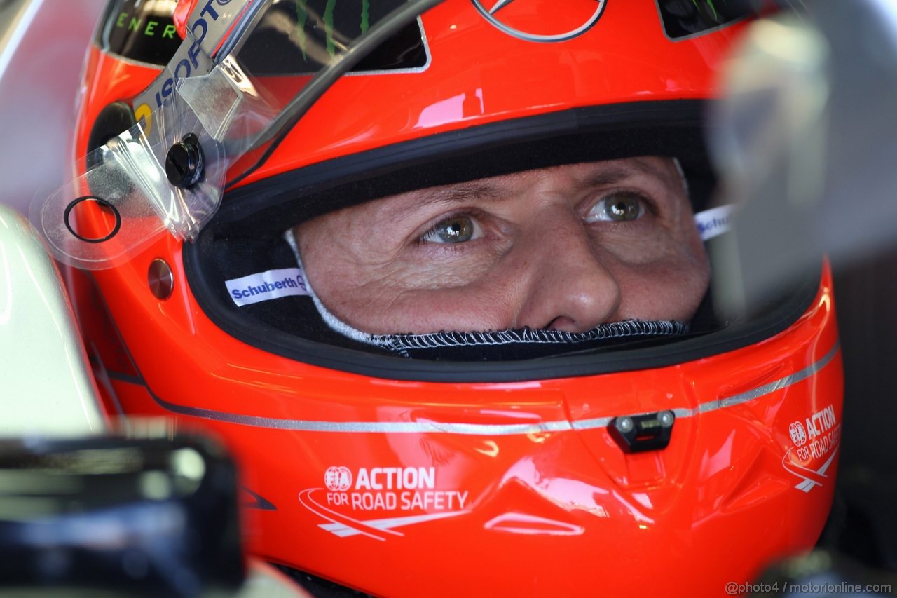 GP CANADA, 09.06.2012- Prove Libere 3, Michael Schumacher (GER) Mercedes AMG F1 W03 