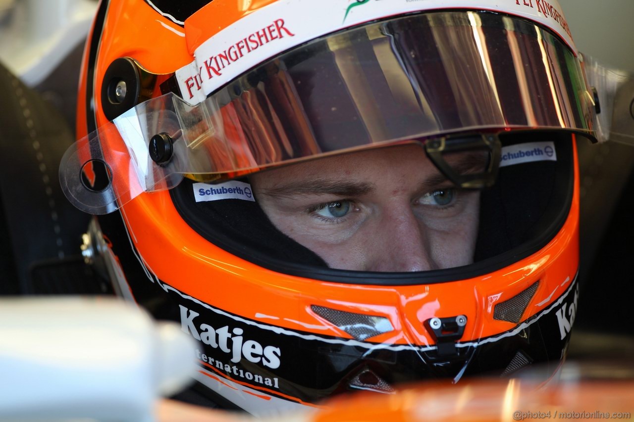 GP CANADA, 09.06.2012- Prove Libere 3, Nico Hulkenberg (GER) Sahara Force India F1 Team VJM05 