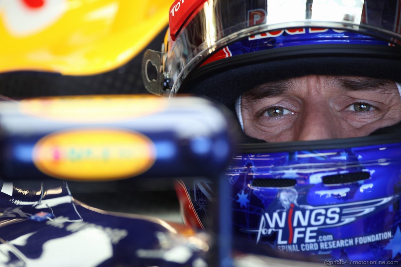 GP CANADA, 09.06.2012- Prove Libere 3, Mark Webber (AUS) Red Bull Racing RB8