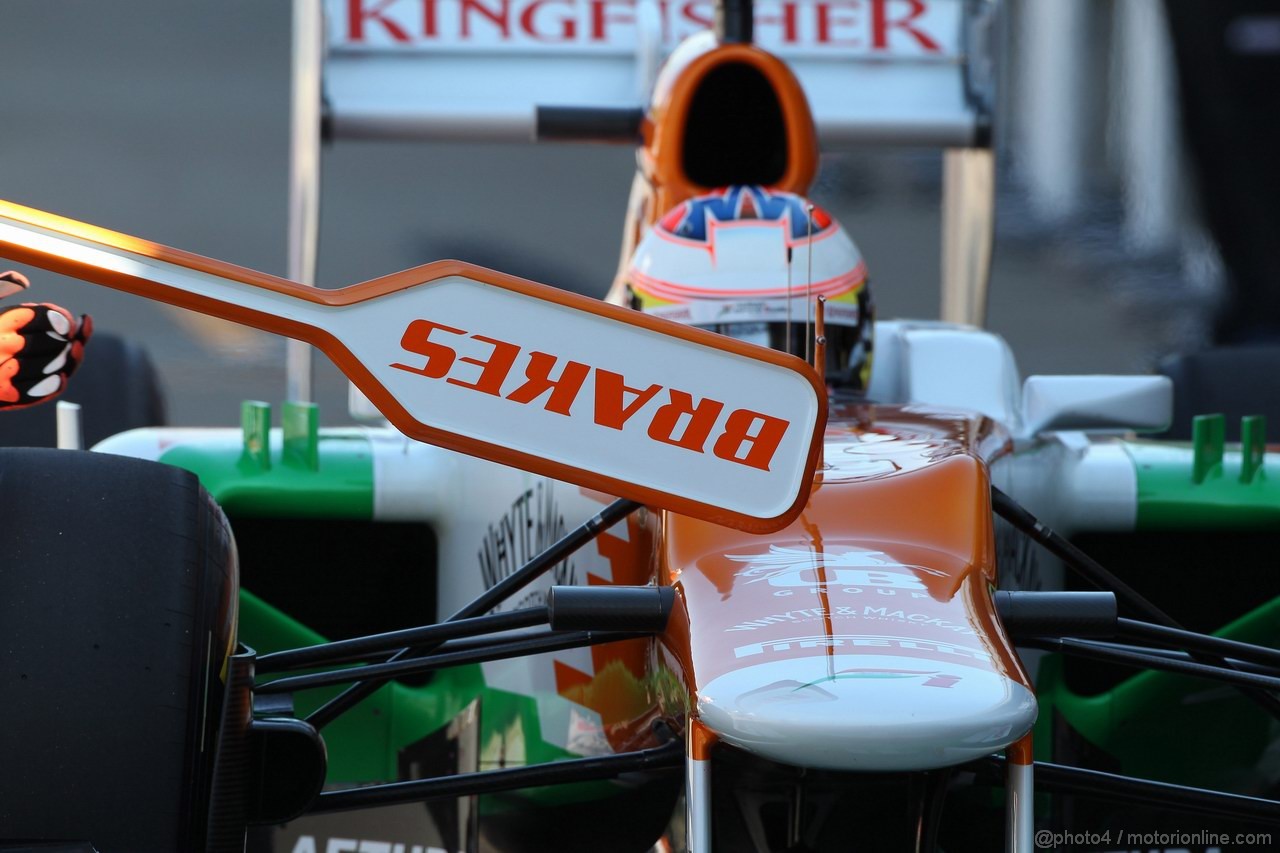 GP CANADA, 09.06.2012- Prove Libere 3, Paul di Resta (GBR) Sahara Force India F1 Team VJM05