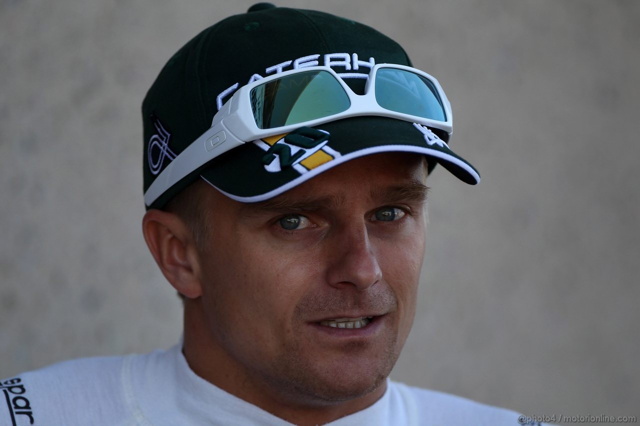GP CANADA, 09.06.2012- Prove Libere 3, Heikki Kovalainen (FIN) Caterham F1 Team CT01